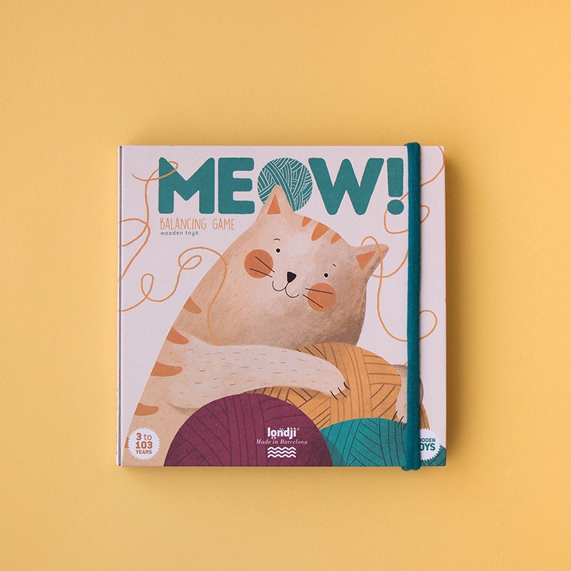 Games Puzzles | Londji Wooden Toy Meow by Weirs of Baggot Street