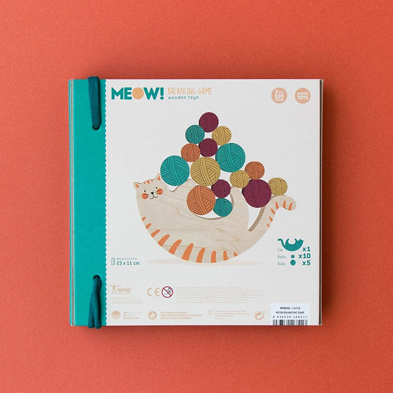 Games Puzzles | Londji Wooden Toy Meow by Weirs of Baggot Street