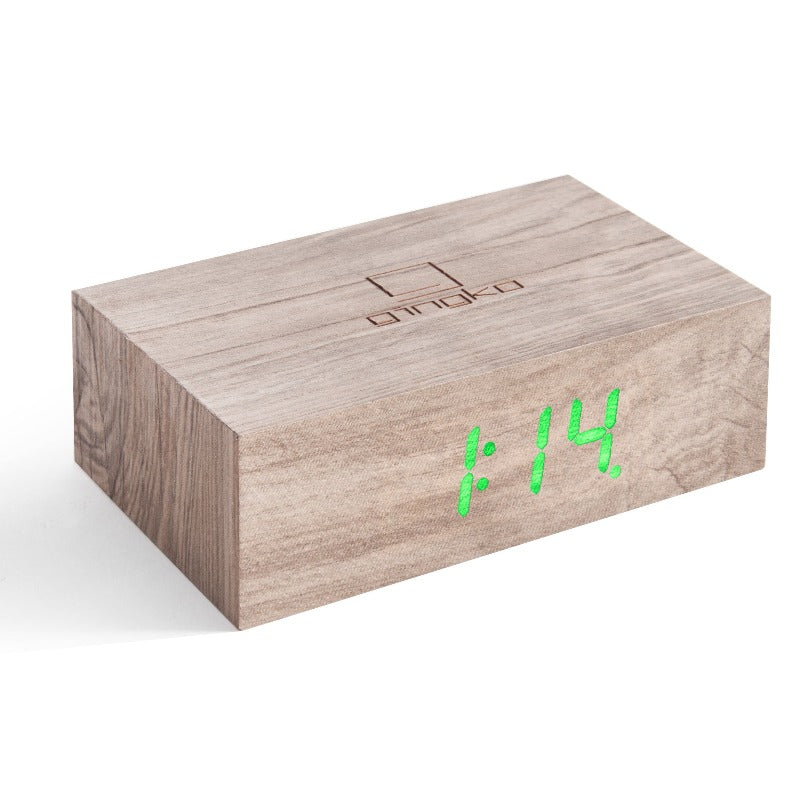 Gingko Design | Flip Click Alarm Clock Ash by Weirs of Baggot Street