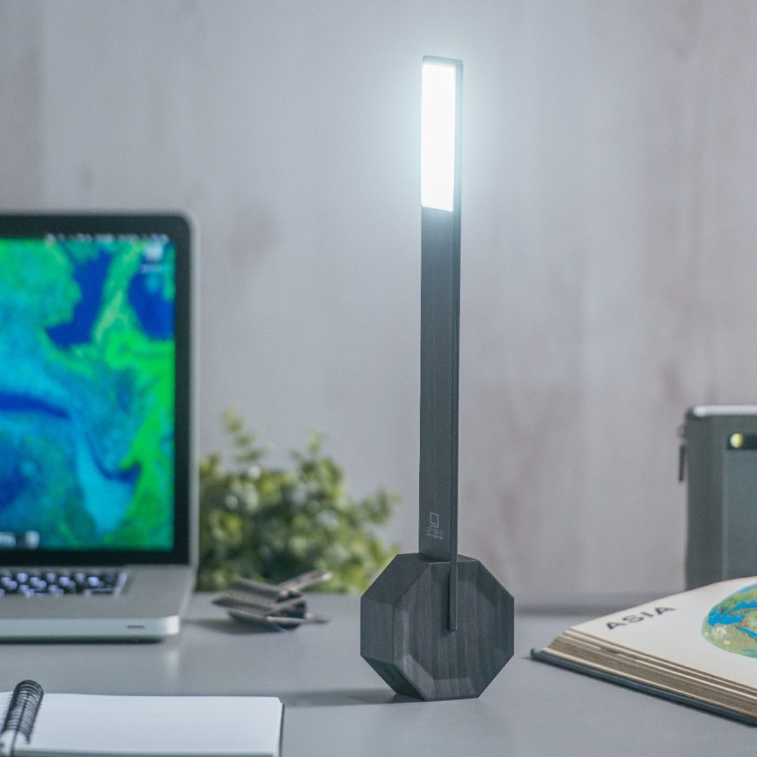 Gingko Design | Octagon One Desk Lamp Black by Weirs of Baggot Street