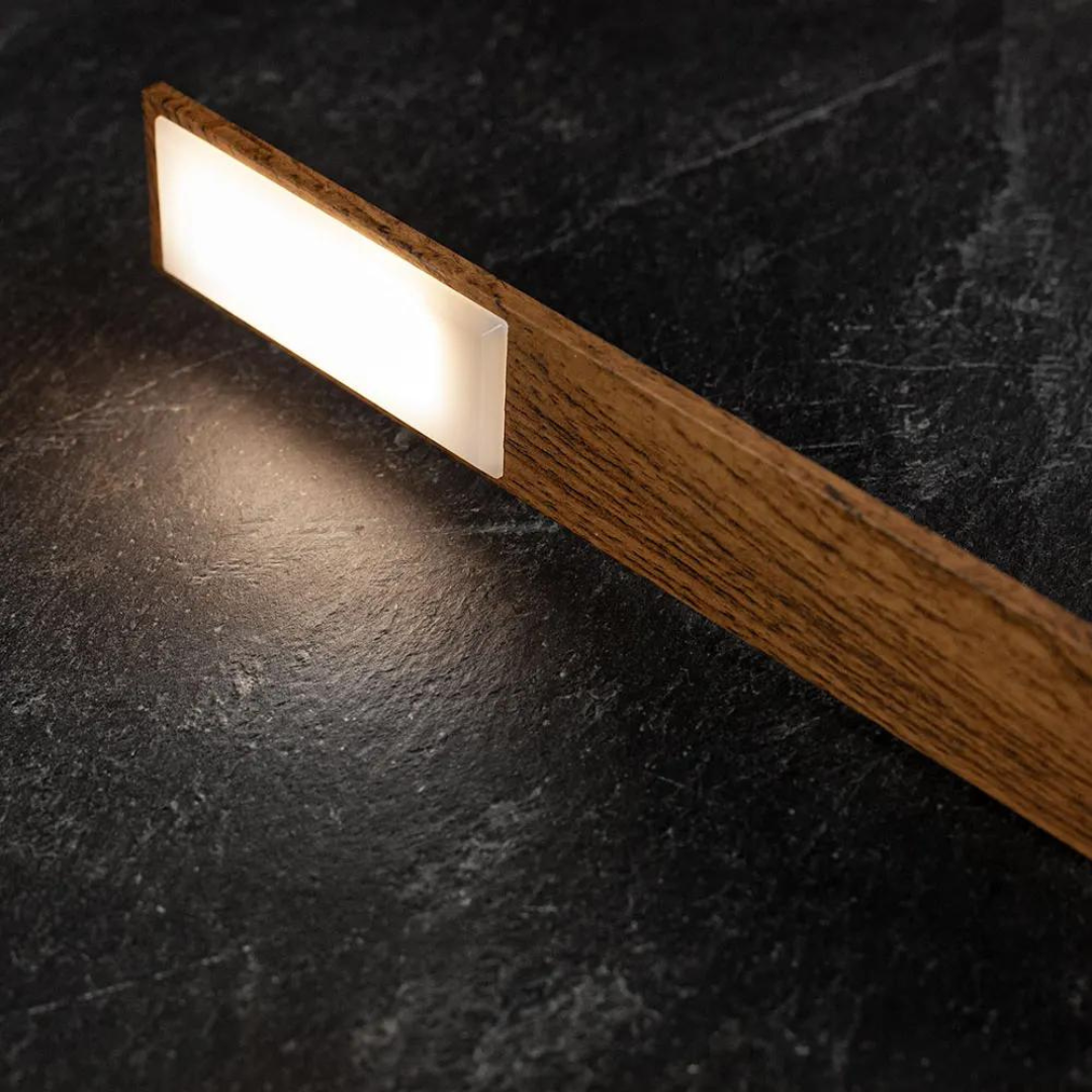 Gingko Design | Octagon One Desk Lamp Walnut by Weirs of Baggot Street