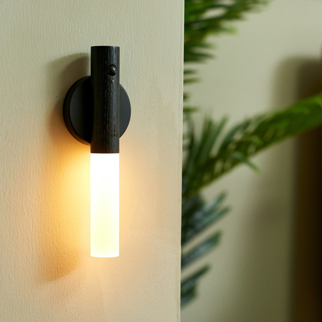 Gingko Design | Smart Baton Light Black Wood by Weirs of Baggot Street