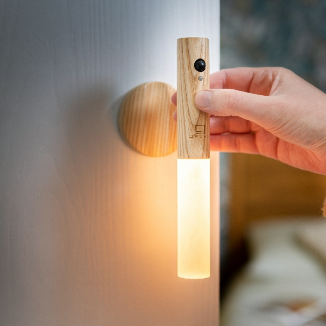 Gingko Design | Smart Baton Light White Ash Wood by Weirs of Baggot Street