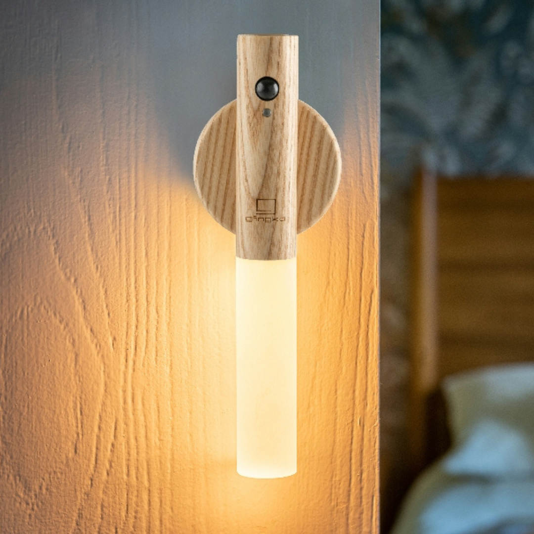 Gingko Design | Smart Baton Light White Ash Wood by Weirs of Baggot Street