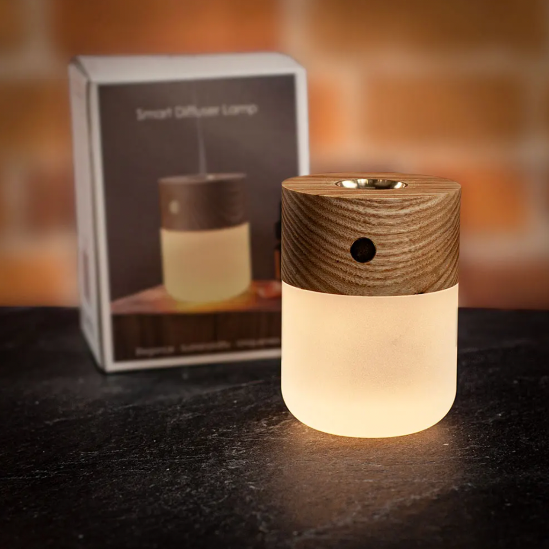 Gingko Design | Smart Diffuser Lamp White Ash Wood by Weirs of Baggot Street