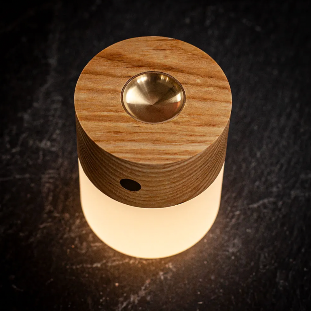 Gingko Design | Smart Diffuser Lamp White Ash Wood by Weirs of Baggot Street