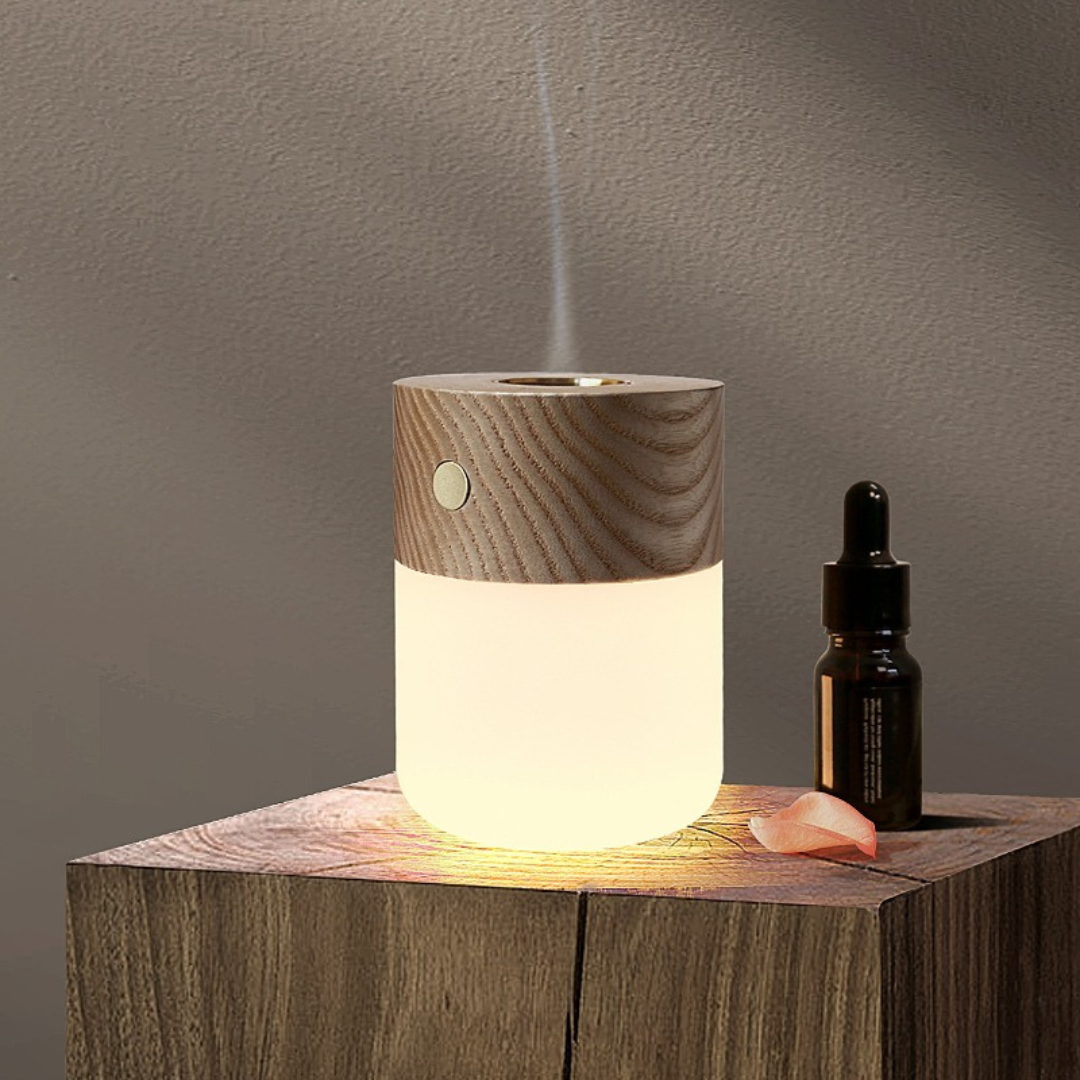 Gingko Design | Smart Diffuser Lamp White Ash Wood by Weirs of Baggot Street