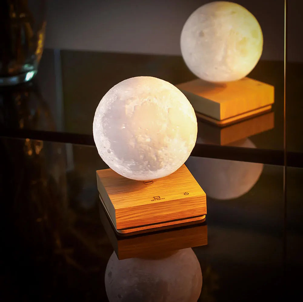 Gingko Design | Smart Moon Lamp White Ash by Weirs of Baggot Street