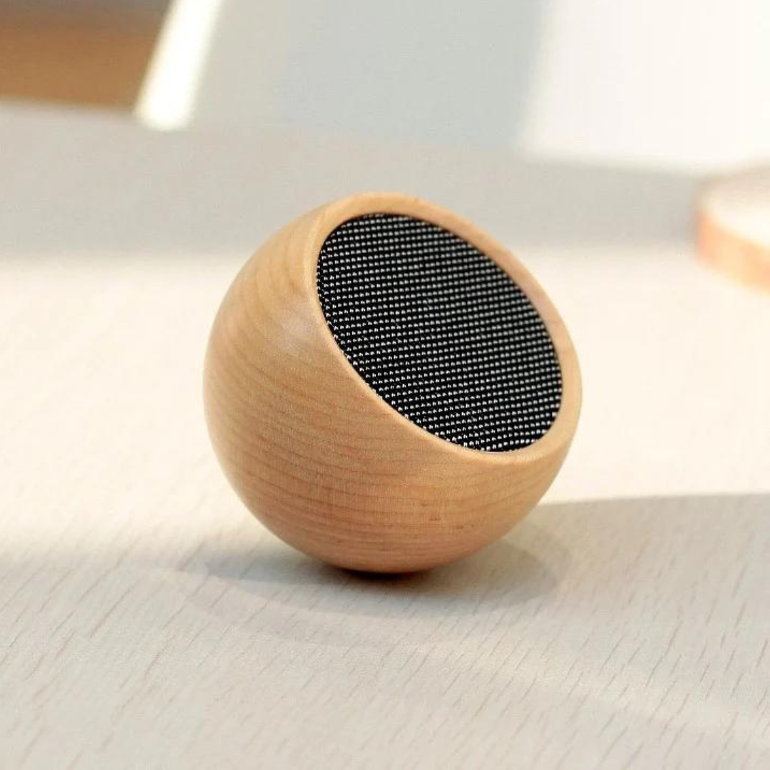 Gingko Design | Tumbler Selfie Speaker Maple by Weirs of Baggot Street