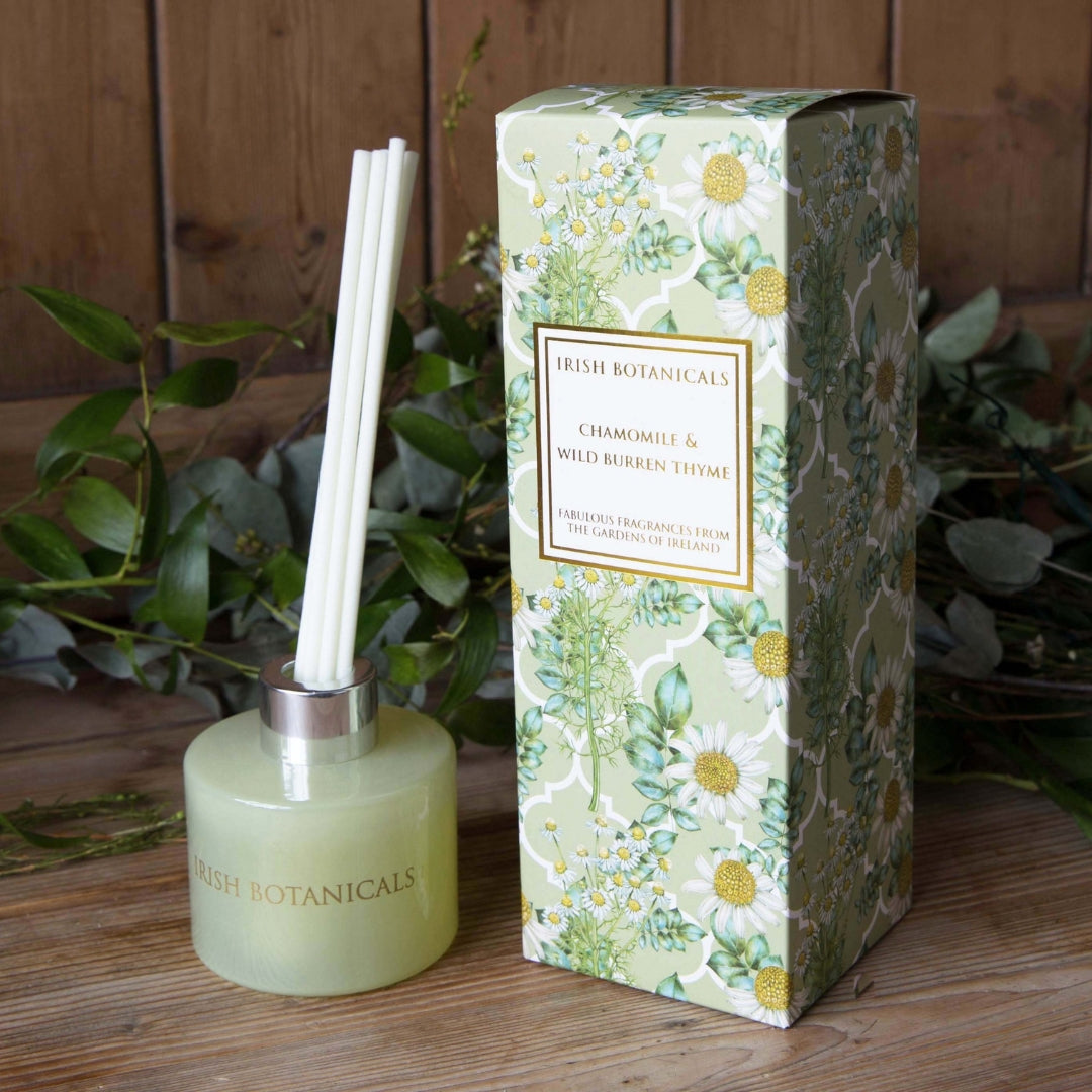 Irish Botanicals Chamomile And Wild Burren Thyme Diffuser by Weirs Gifts