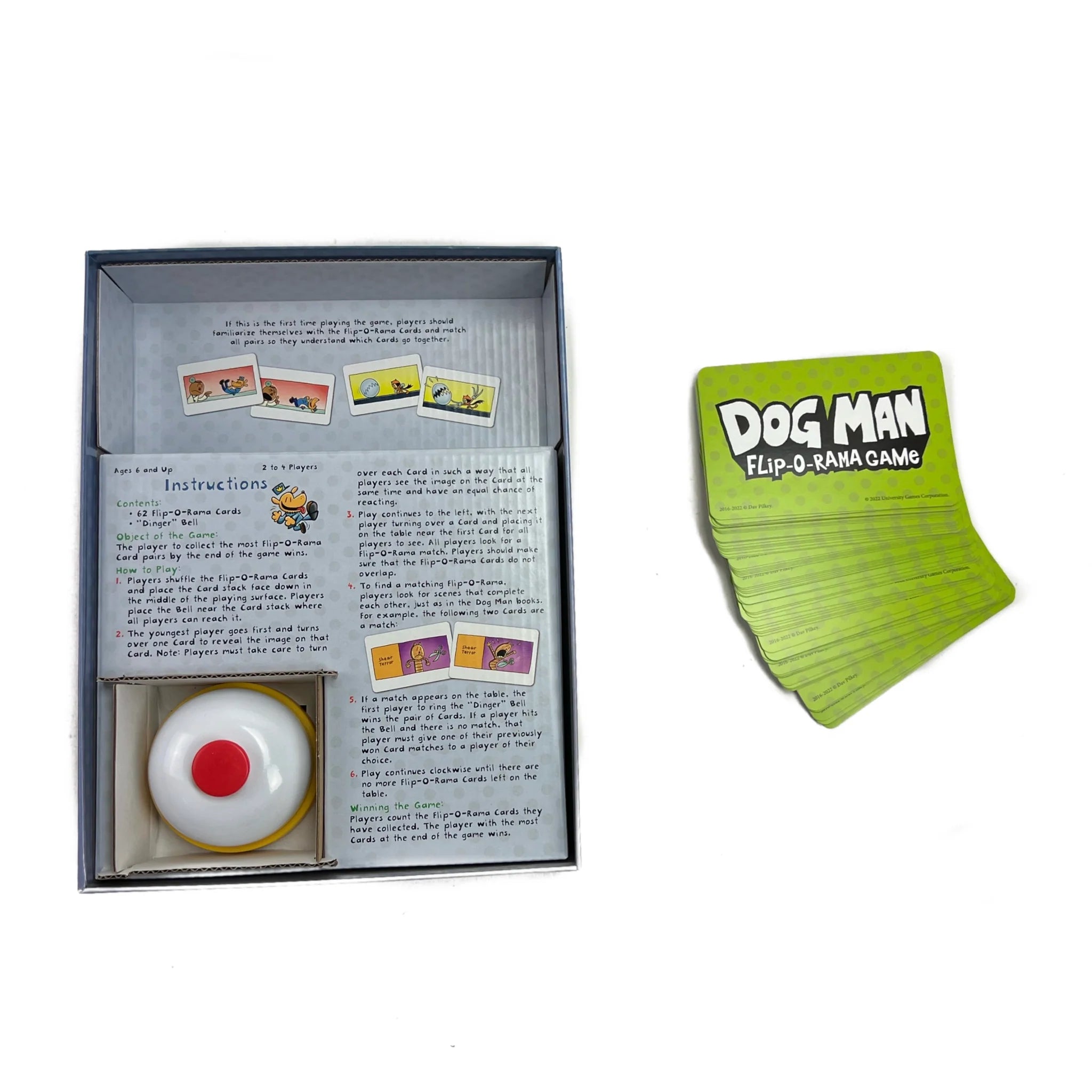 Kids Games | Dog Man Flip-O-Rama Game by Weirs of Baggot Street