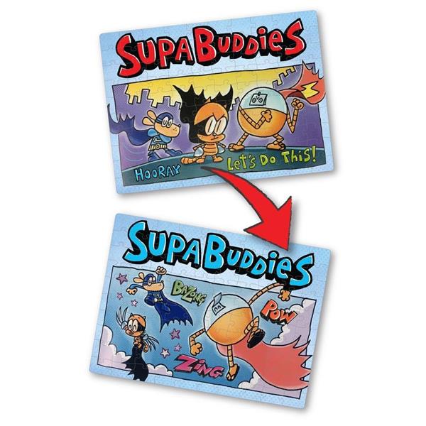 Kids Games | Dogman Supa Buddies Lenticular by Weirs of Baggot Street