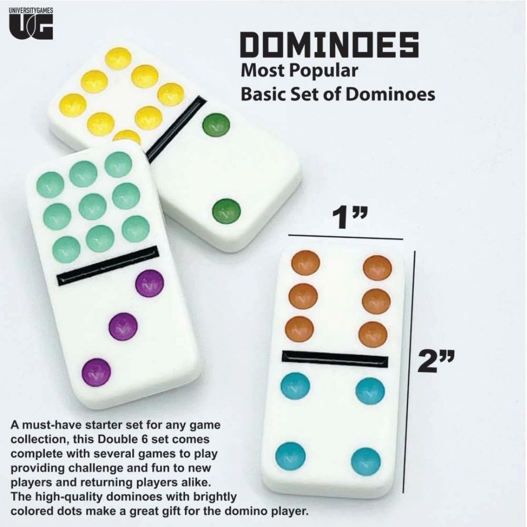 Kids Games | Double 6 Dominoes Game by Weirs of Baggot Street