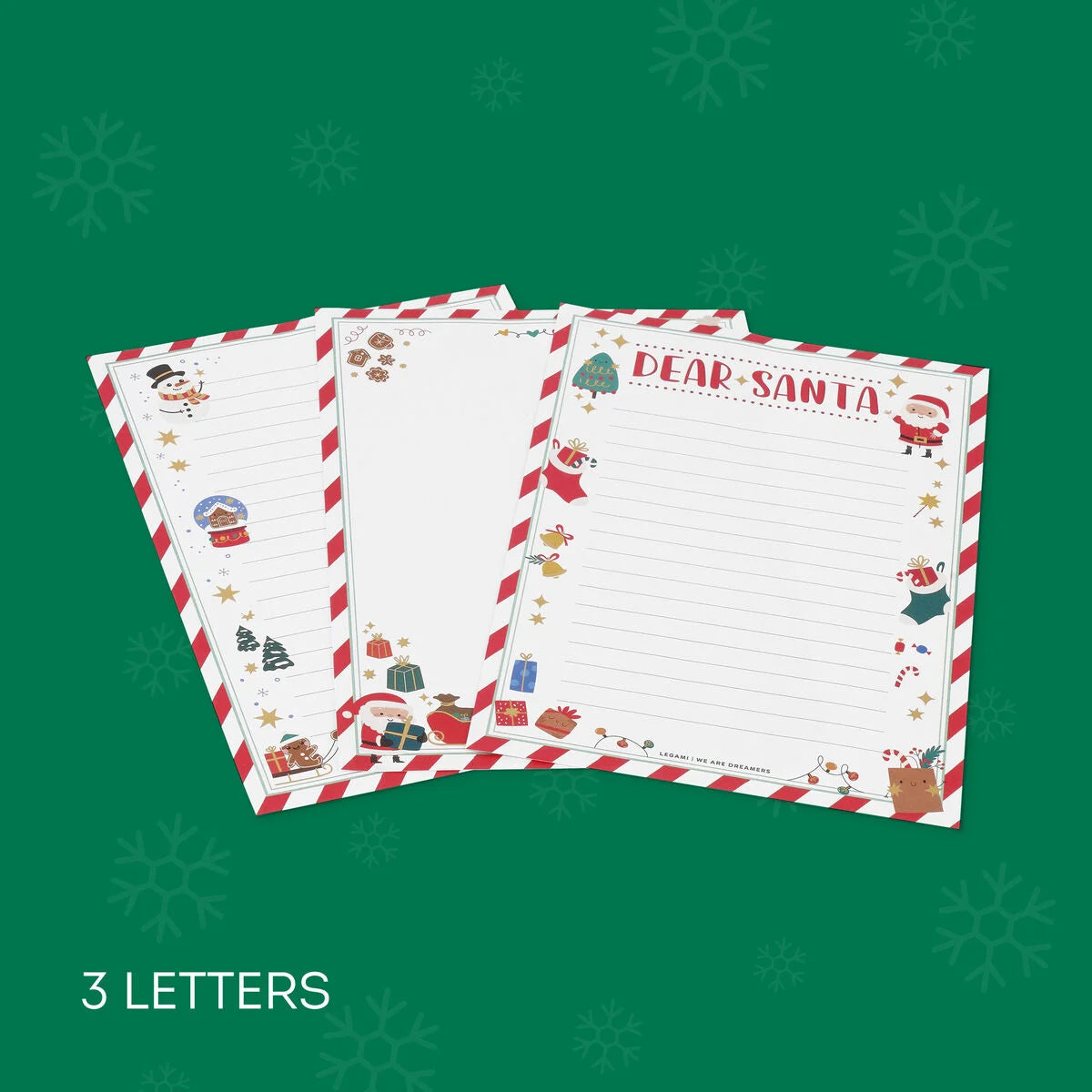 Legami Santa Legami Christmas | Santa Claus Letter Kit by Weirs of Baggot Street