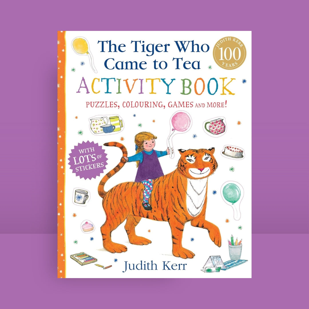 Little Bookworms Tiger Who Came To Tea Activity Book - Judith Kerr by Weirs of Baggot Street