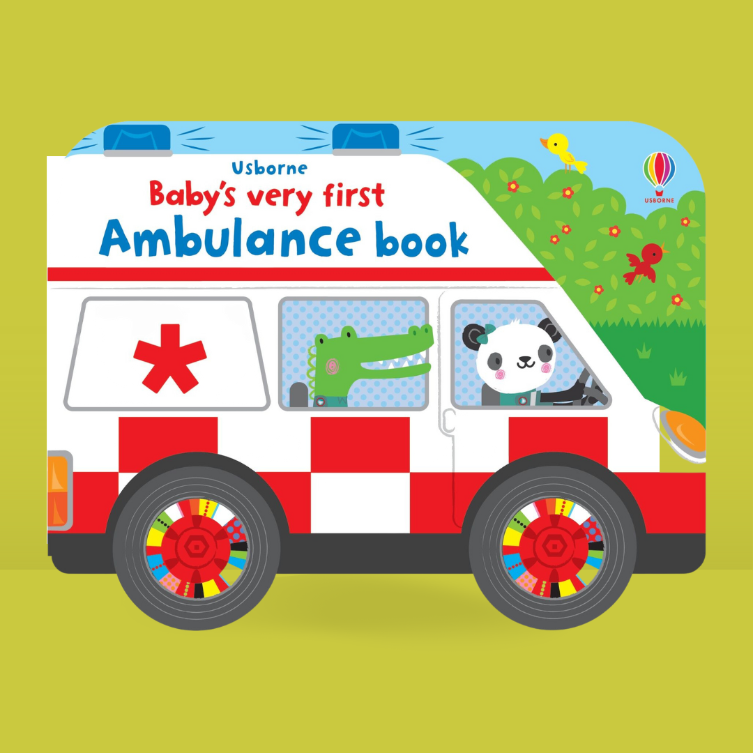 Little Bookworms | Usborne Baby's Very First Ambulance Book by Weirs of Baggot Street