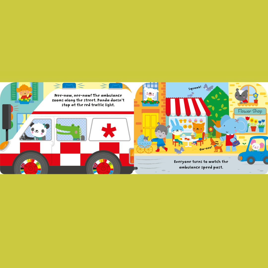 Little Bookworms | Usborne Baby's Very First Ambulance Book by Weirs of Baggot Street