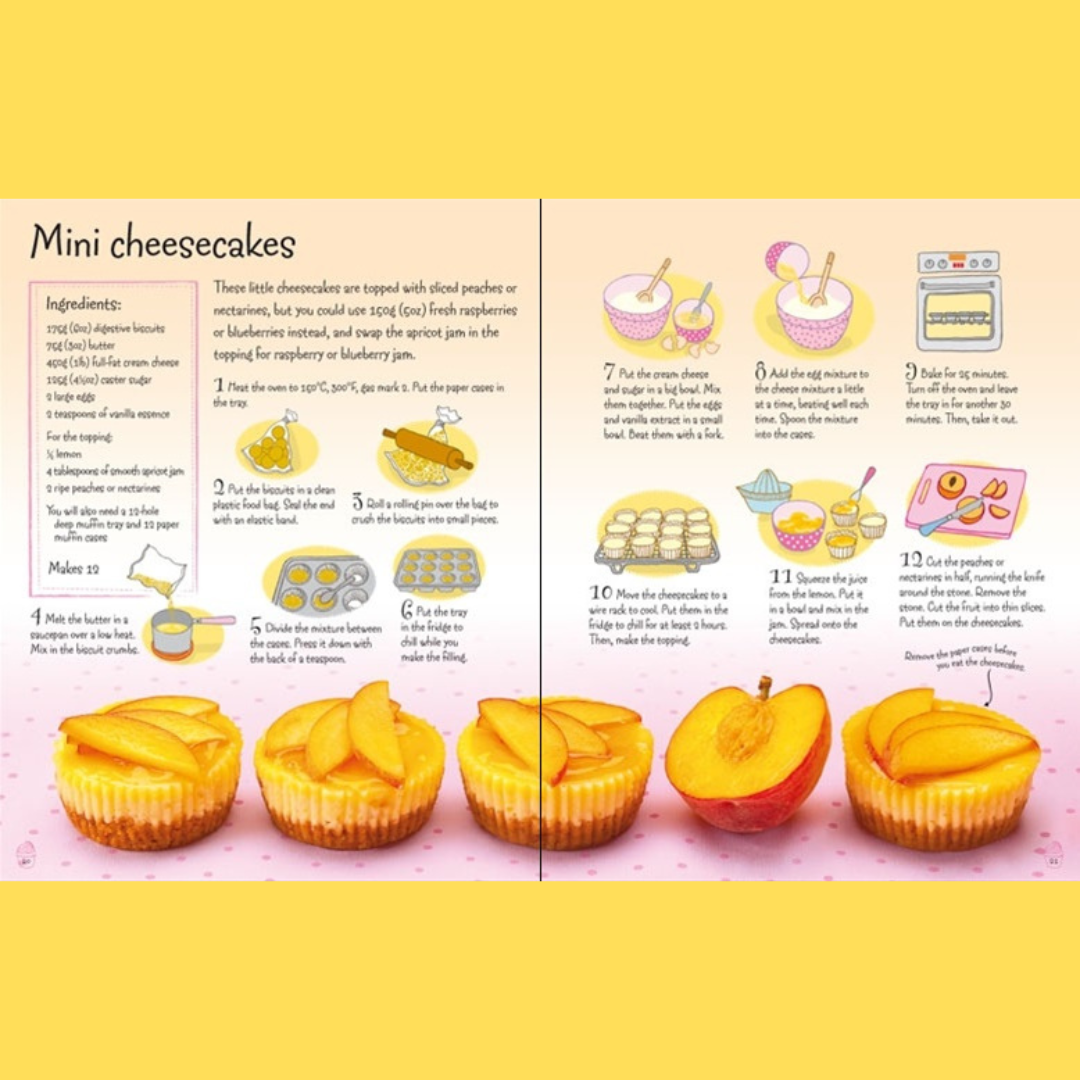 Little Bookworms | Usborne Children Book Of Baking Cakes by Weirs of Baggot Street