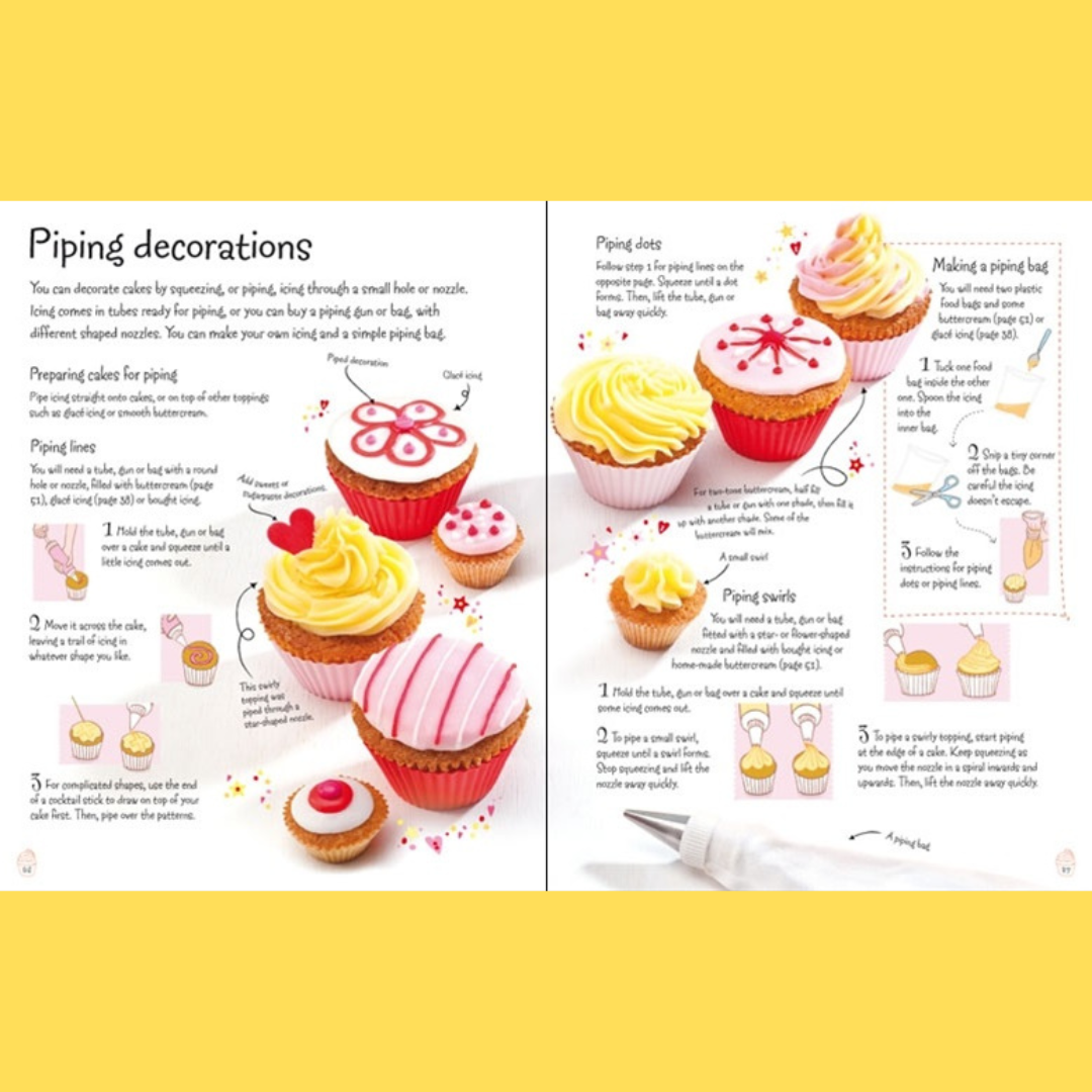 Little Bookworms | Usborne Children Book Of Baking Cakes by Weirs of Baggot Street