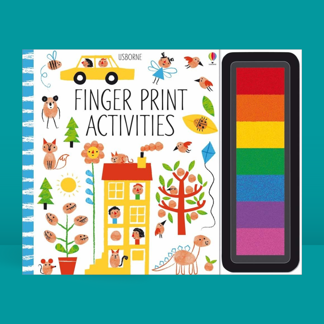 Little Bookworms | Usborne Fingerprint Activities by Weirs of Baggot Street