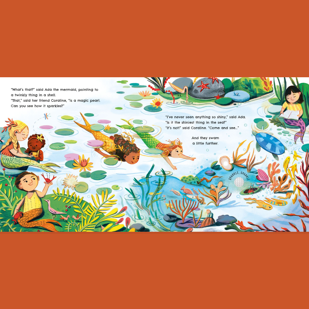 Little Bookworms | Usborne Lights And Sounds Mermaids by Weirs of Baggot Street