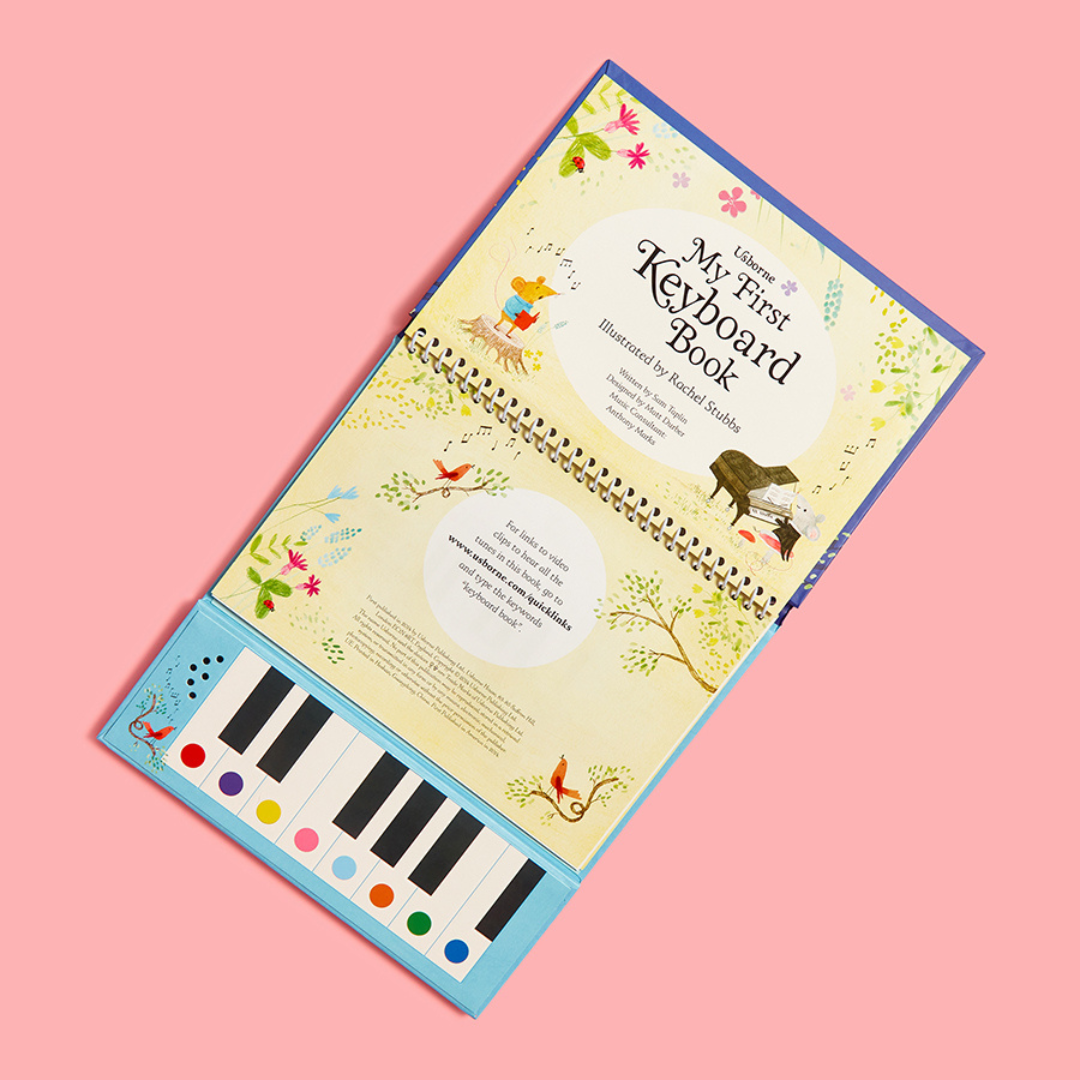 Little Bookworms | Usborne My First Keyboard Book by Weirs of Baggot Street