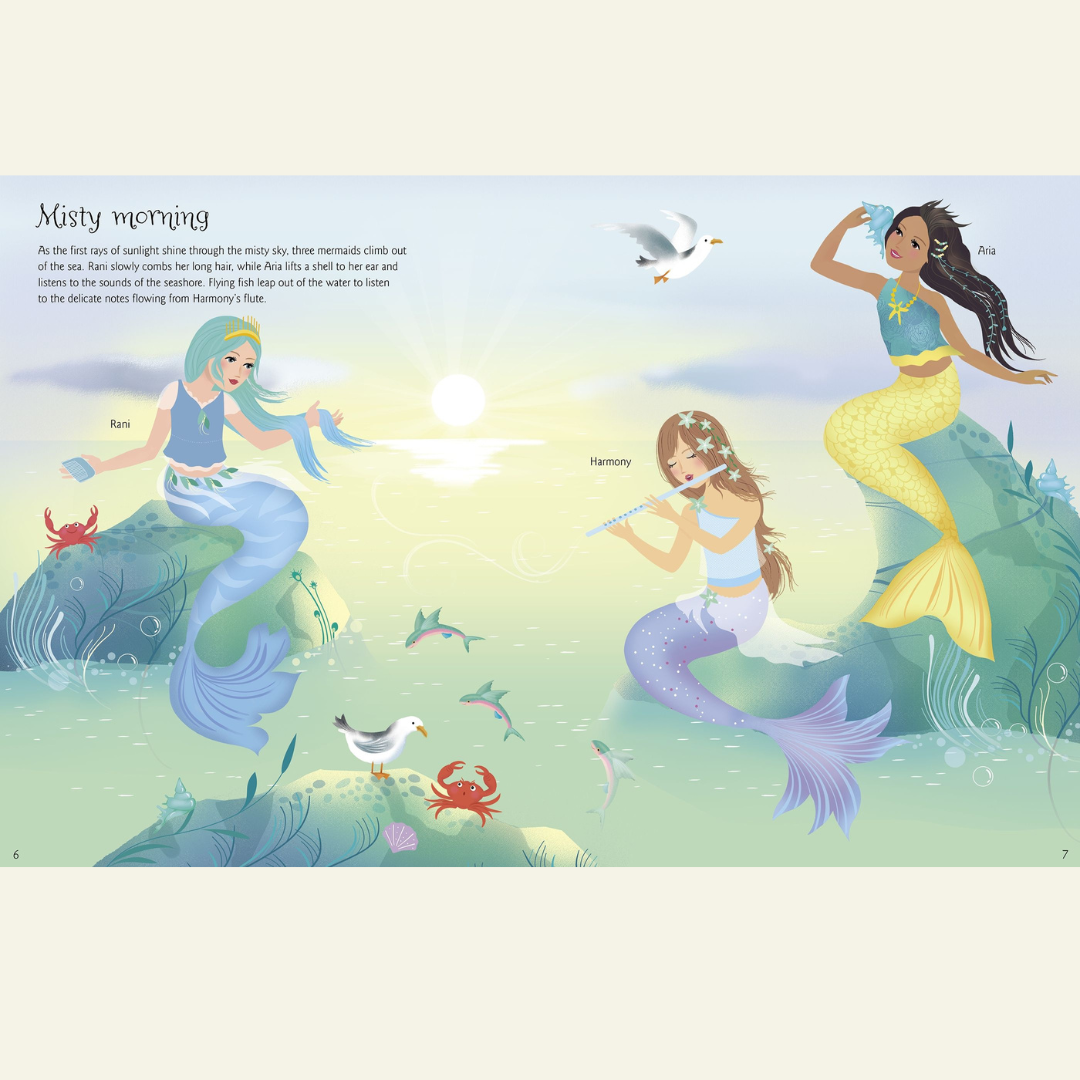 Little Bookworms | Usborne Sticker Dolly Dressing Mermaids. by Weirs of Baggot Street