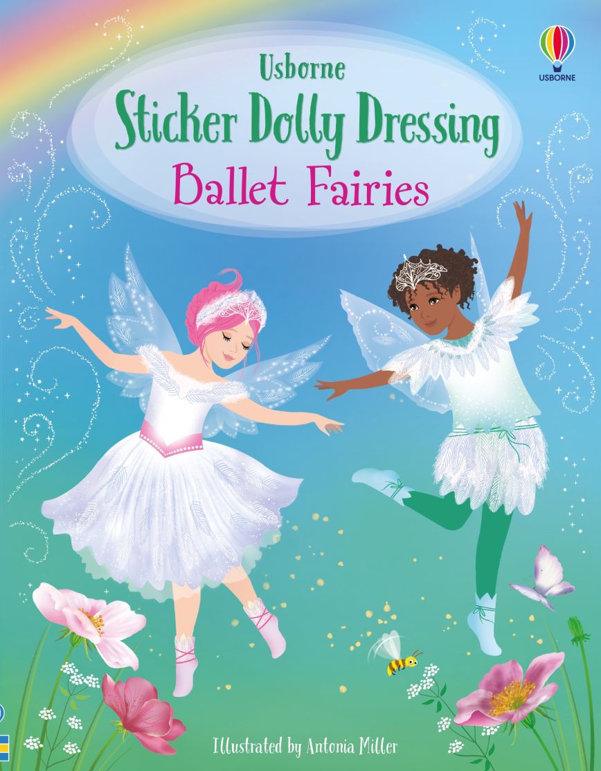 Little Bookworms | Usborne Sticker Dolly Dressing Ballet Fairies by Weirs of Baggot Street