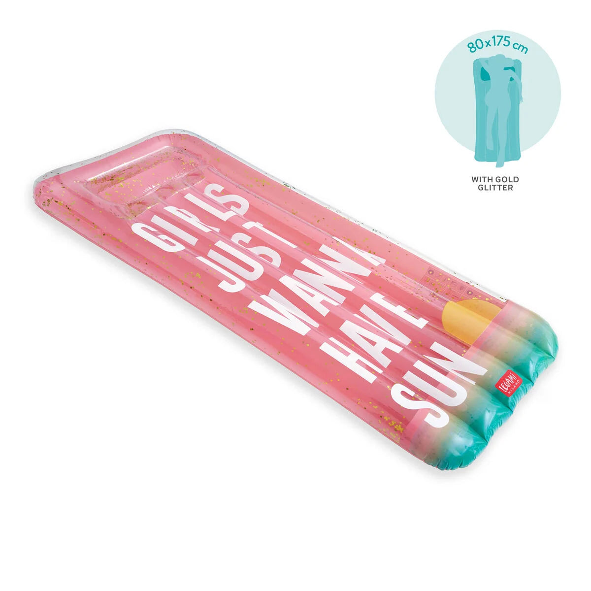 Legami Inflatable Lilo - Sunset
