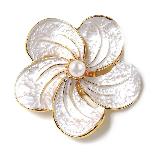 Magnetic Flower Brooch