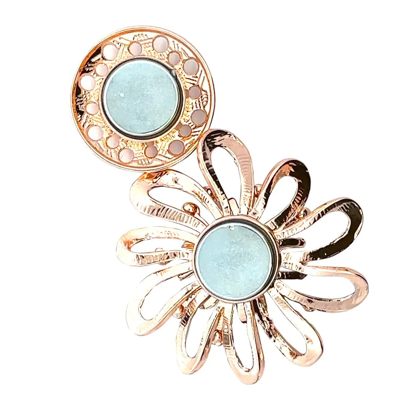 Magnetic Flower Brooch