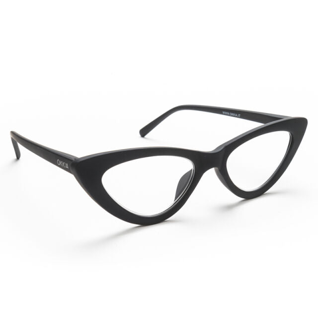 Fab Gifts | Okkia Reading Glasses Adriana Cat Black 2.50 by Weirs of Baggot Street