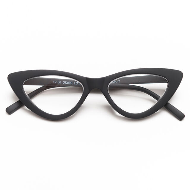 Fab Gifts | Okkia Reading Glasses Adriana Cat Black 1.50 by Weirs of Baggot Street