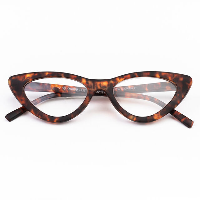 Fab Gifts | Okkia Reading Glasses Adriana Cat Havana 2.50 by Weirs of Baggot Street