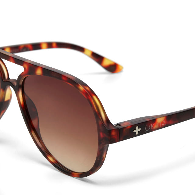 Fab Gifts | Okkia Sunglasses Alessio Unisex Classic Havana by Weirs of Baggot Street