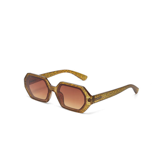 Fab Gifts | Okkia Sunglasses Andrea Hexagon Gold by Weirs of Baggot Street