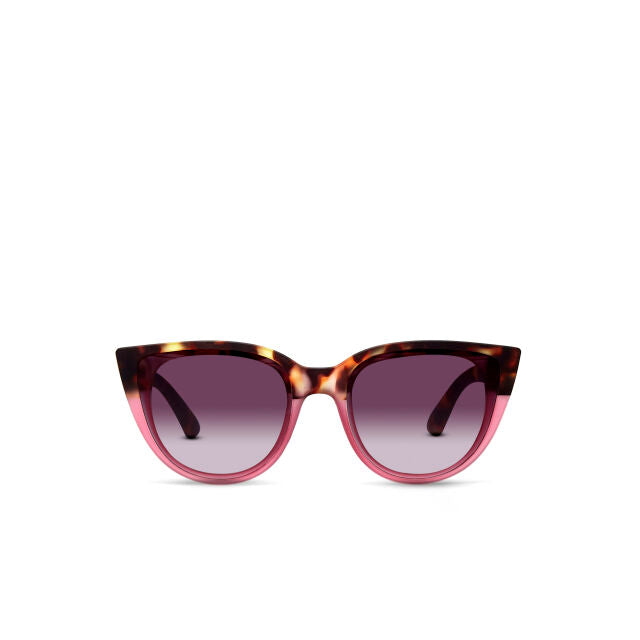 Fab Gifts | Okkia Sunglasses Silvia Big Cat Havana Pink by Weirs of Baggot Street