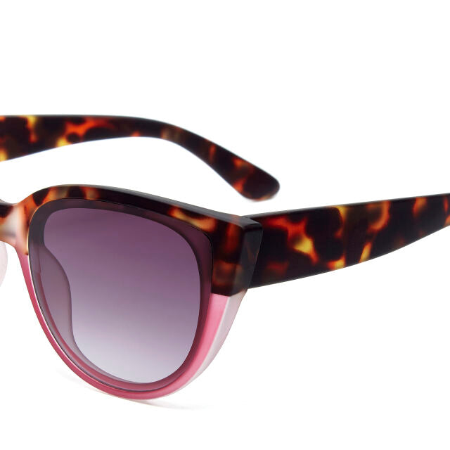 Fab Gifts | Okkia Sunglasses Silvia Big Cat Havana Pink by Weirs of Baggot Street