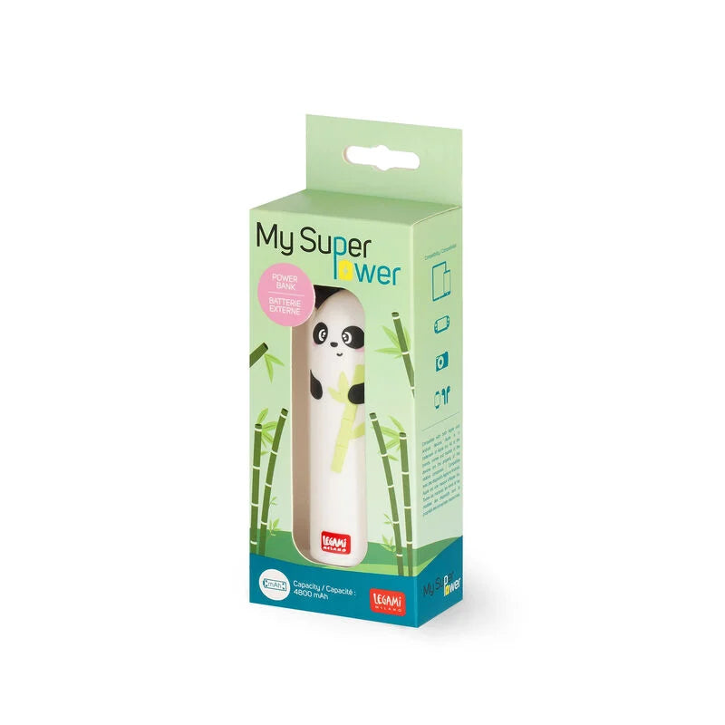 Portable Power Bank - My Super Power- Panda
