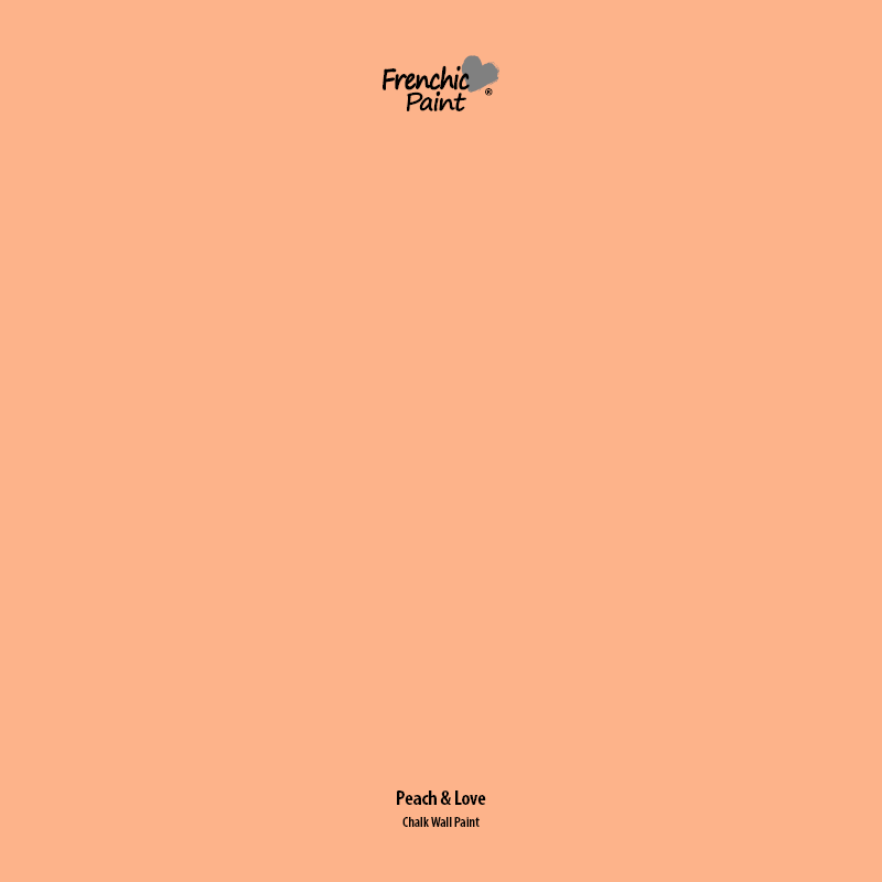 Peach And Love - Peel and Stick Paint Sample