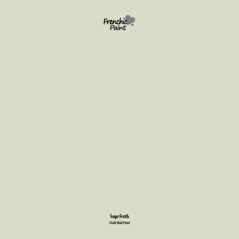 Sage Froth - Peel and Stick Paint Sample