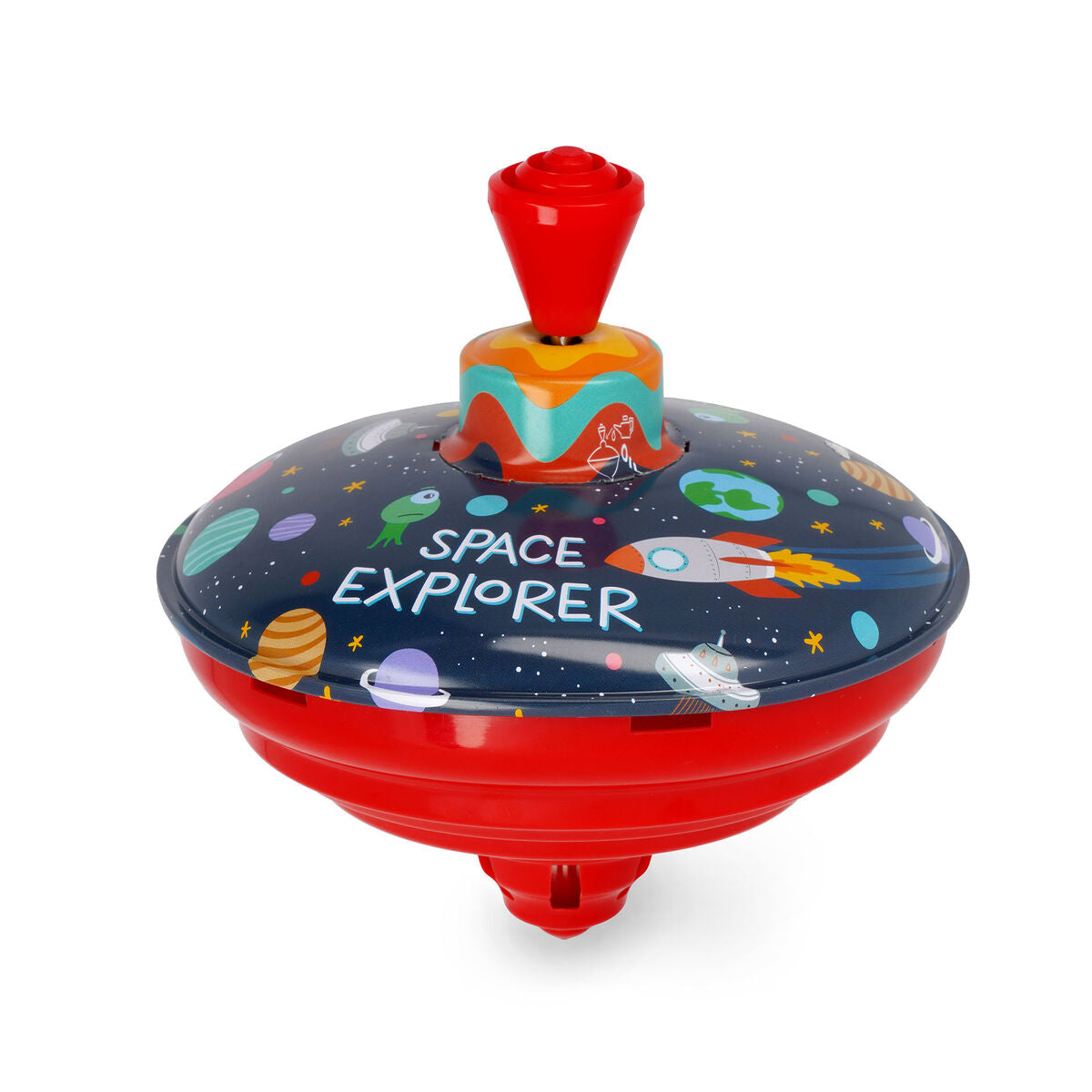 Quirky Gifts | Legami Vintage Games Spinning Top Space by Weirs of Baggot Street