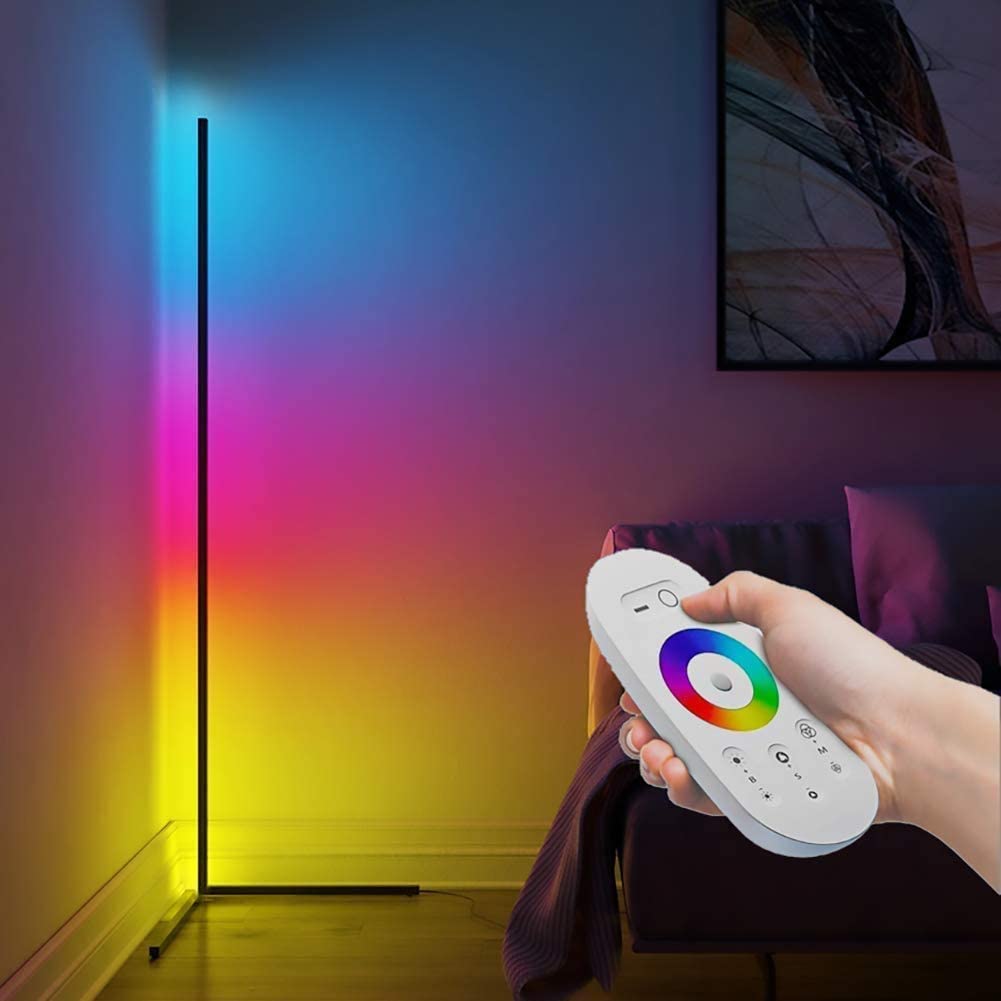 RGB Throne Light Smart Corner Floor Lamp by Weirs of Baggot Street