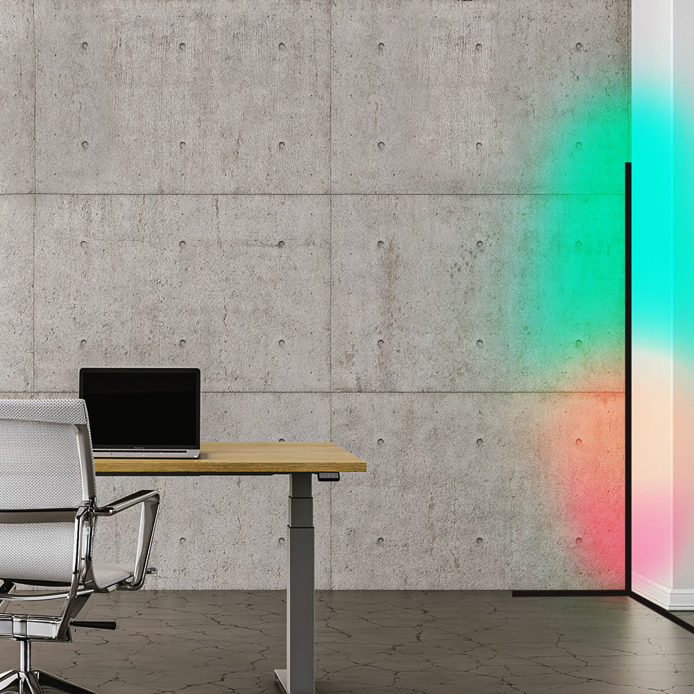 RGB Throne Light Smart Corner Floor Lamp by Weirs of Baggot Street