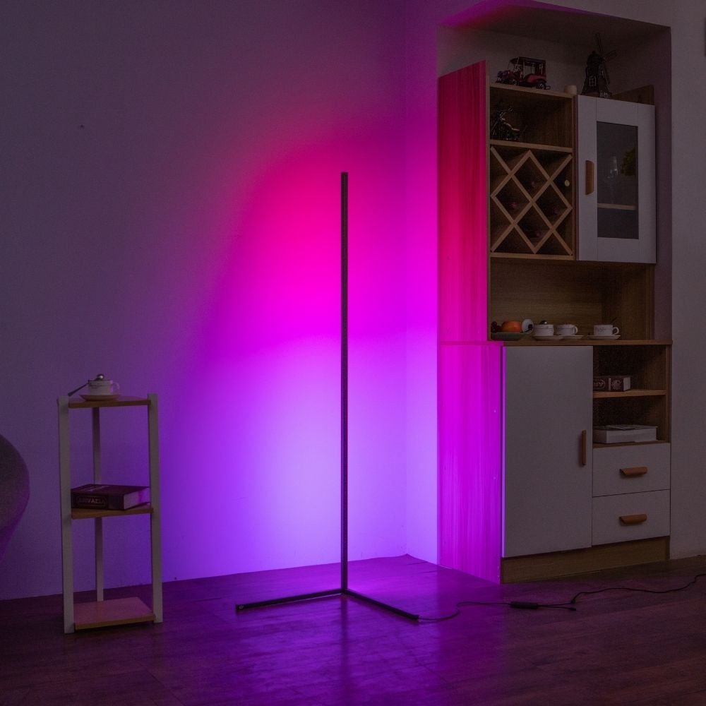 RGB Throne Light Smart Corner Floor Lamp by Weirs of Baggot Street