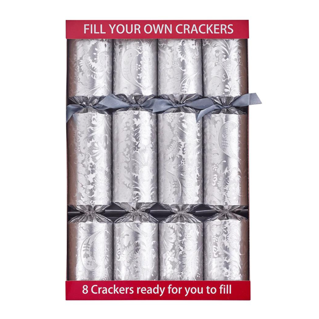 Robin Reed Christmas Crackers Decadence Silver Fill Your Own by Weirs of Baggot Street