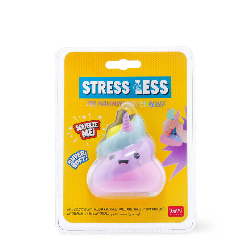 Stationery - Legami Stress Less - Poo by Weirs of Baggot Street