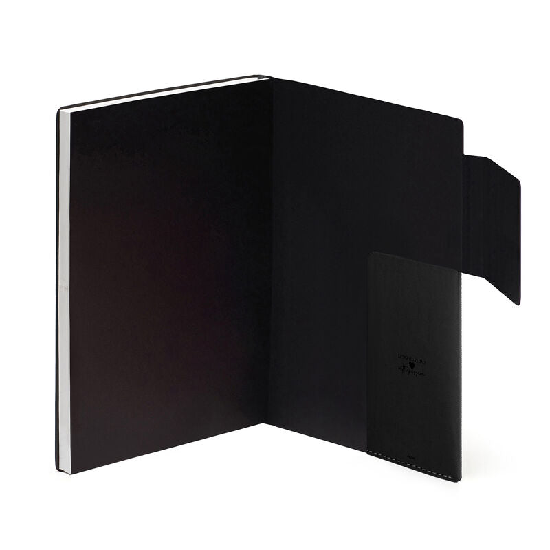 Stationery 2024 Diary | Legami 12 Month Large Daily Diary 2024 Black Onyx by Weirs of Baggot Street