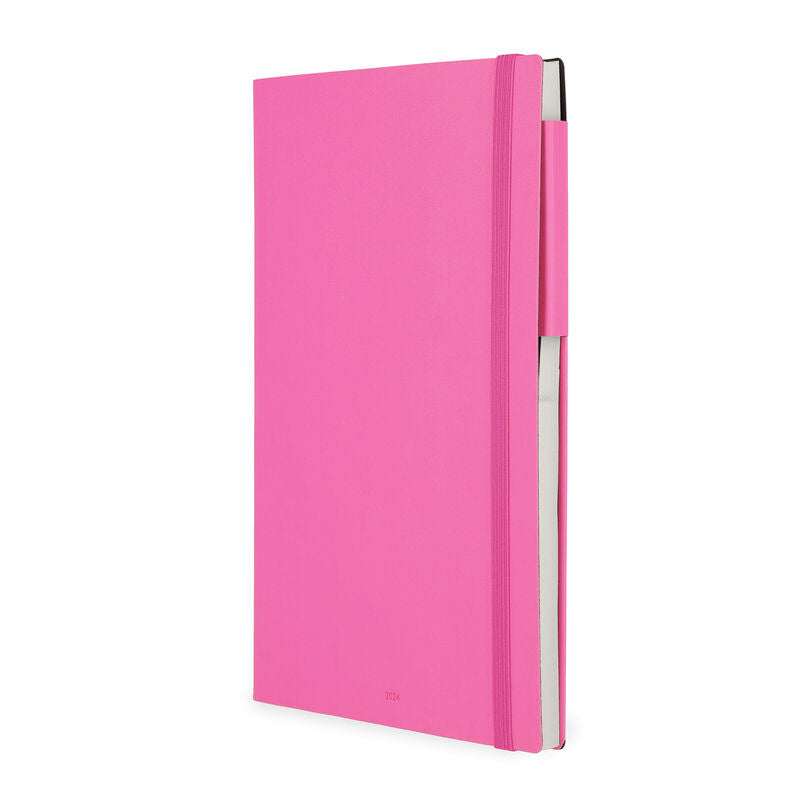 Stationery 2024 Diary | Legami 12 Month Large Daily Diary 2024 Bougainvillea by Weirs of Baggot Street