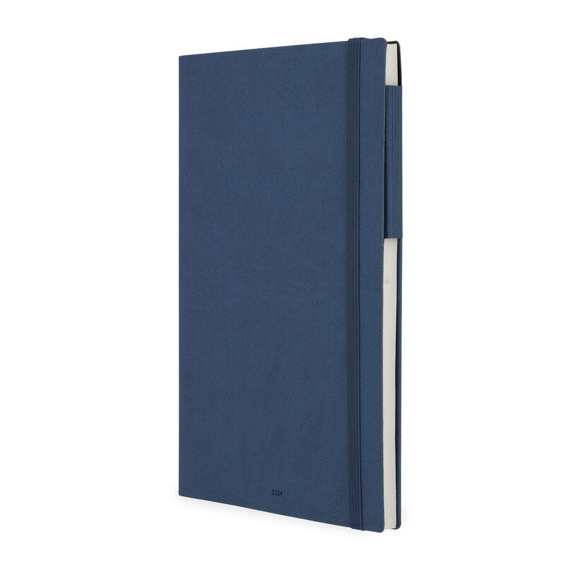 Stationery 2024 Diary | Legami 12 Month Large Daily Diary 2024 Galactic Blue by Weirs of Baggot Street